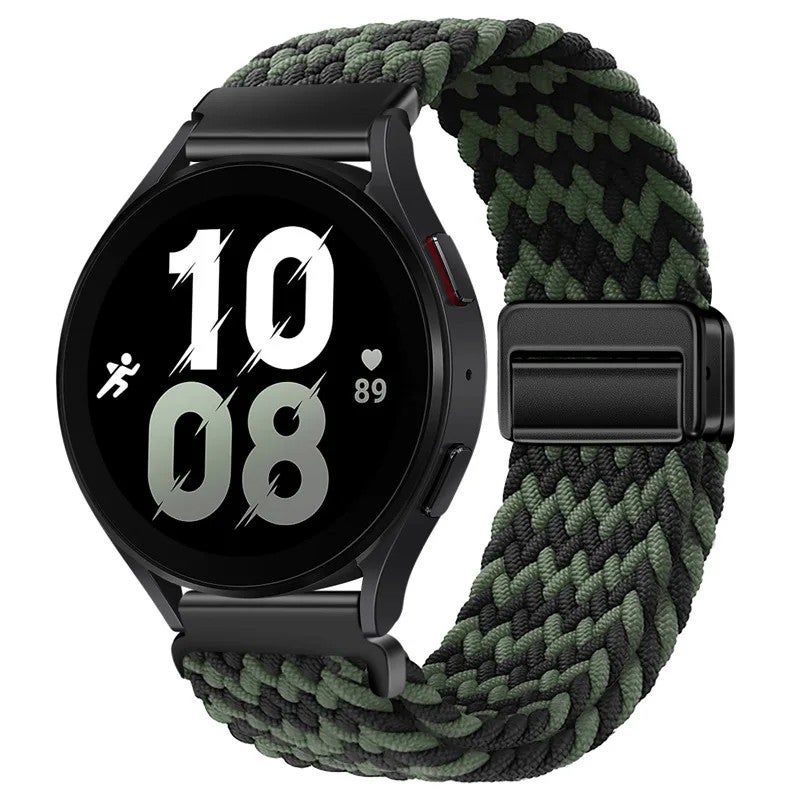 Bluejw Nylon Woven Replacement Watch Strap for Samsung Galaxy Watch 7 / Galaxy Watch GT3 / Huawei Watch GT4 – 18mm 20mm 22mm Smartwatch Band - Image 1