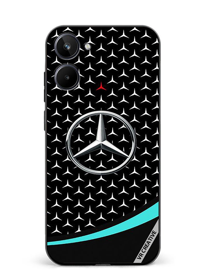 VR CREATIVE Protective Case Cover For Realme 10 Mercedes Amg Petronas F1 Design Multicolour - Image 1