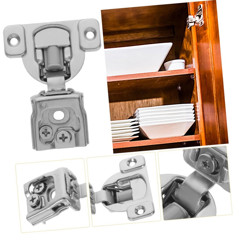 Soft Close Cabinet Hinges Adjustable Full Overlay Concealed Self Closing For Face Frame Doors Easy Installation - Image 5