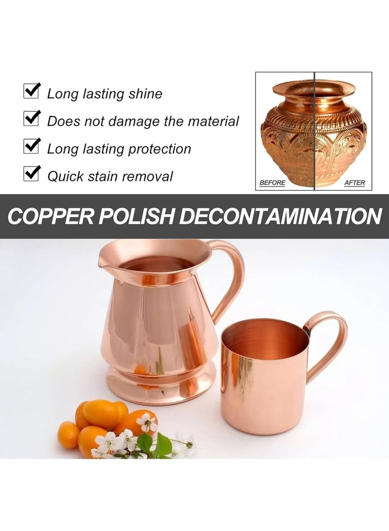 180ML Instant Polishing  Cleaning Spray For Copper And Brass, Brass Cleaner And Polish, Gently Clean, Metal Cleaner And Rust Remover, Polishing, For Antiques, Cookware, Jewelry - Image 3