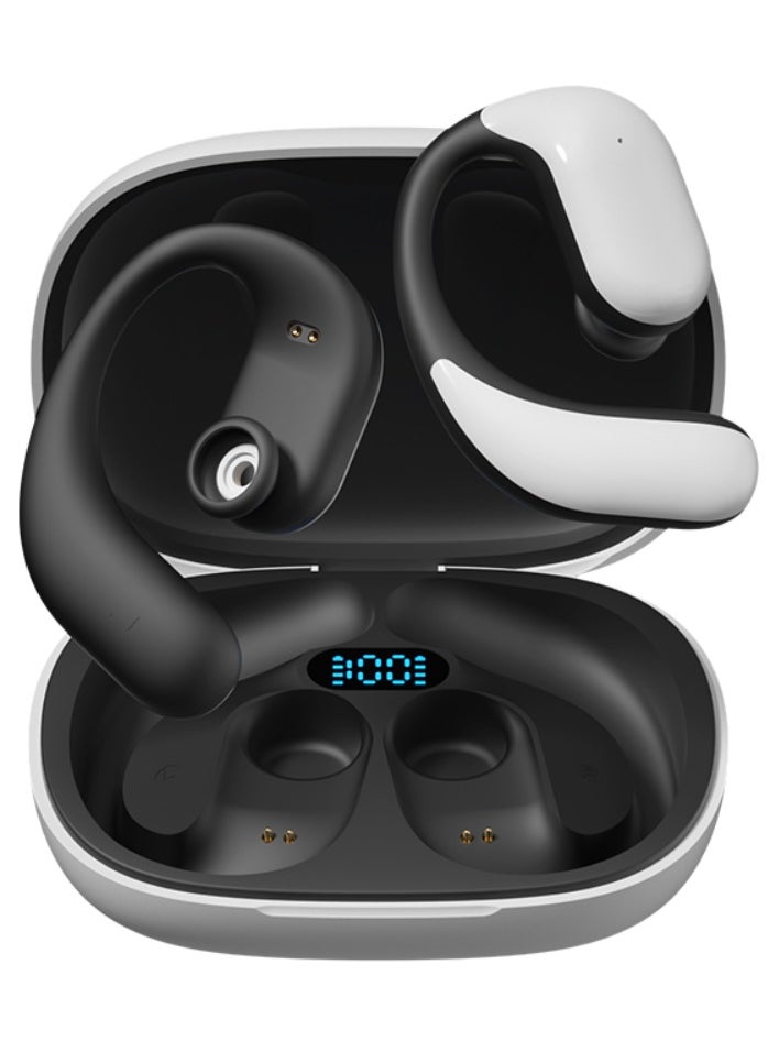 JBLTM Wireless Earbud, 48Hrs Bluetooth 5.4 Headphones IP7 Waterproof for Sport, Running Wireless Earphones with ENC Noise Canceling Mics, Deep Bass Over Ear bud with Earhooks for Android, iOS, Workout, Gym  - Image 1