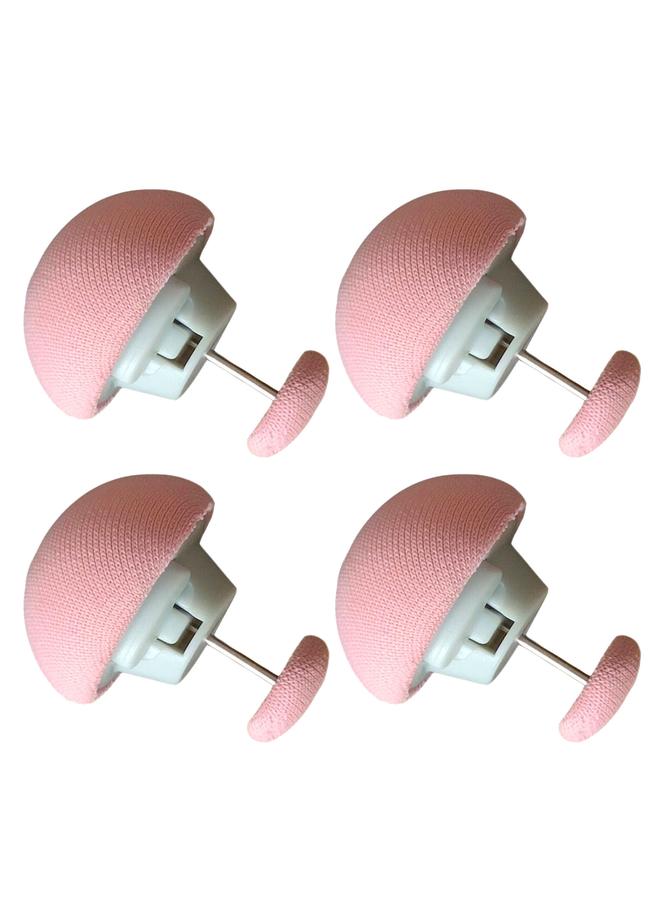 Thoraya Quilt Cover Clip Cotton and ABS Multifunctional Invisible Non Slip Duvet Pin Comforter Clip Pink  - Image 2