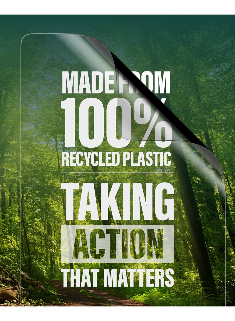 PanzerGlass حامي شاشة بانزر جلاس إيكو ماثريكس 4-طرق للخصوصية لجهاز سامسونج جالاكسي S25 ألترا تغطية كاملة للشاشة، 100% بلاستيك معاد تدويره، متوافق مع بصمات الأصابع، فيلم مضاد للتجسس S25 - Image 5