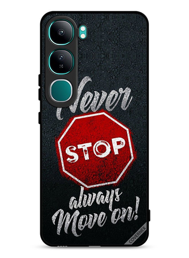 Covernex vivo Y300 5G Protective Case Cover Never Stop Always Move On - Image 1
