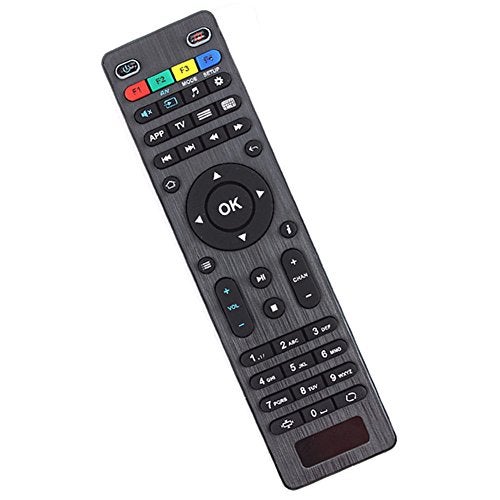 Amiroko Replacement Remote Control for MAG254 MAG250 255/256 / 257/260 / 275/349 / 350/351 / 352 OTT Tv Box IPTV Set-Top Box, Black - Image 1