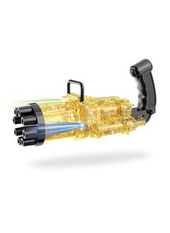 Little Story 8 Holes Bubble Machine Kids Gun, Yellow  - Image 1