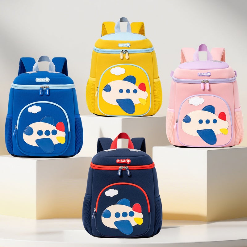 Sesame Baby Kids Backpack, Neoprene, Cartoon, Lightweight, Large Capacity for Kindergarten - Image 2