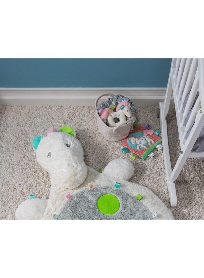 Taggies Embroidered Soft Ring Rattle Painted Pony 6 Inches  - Image 4