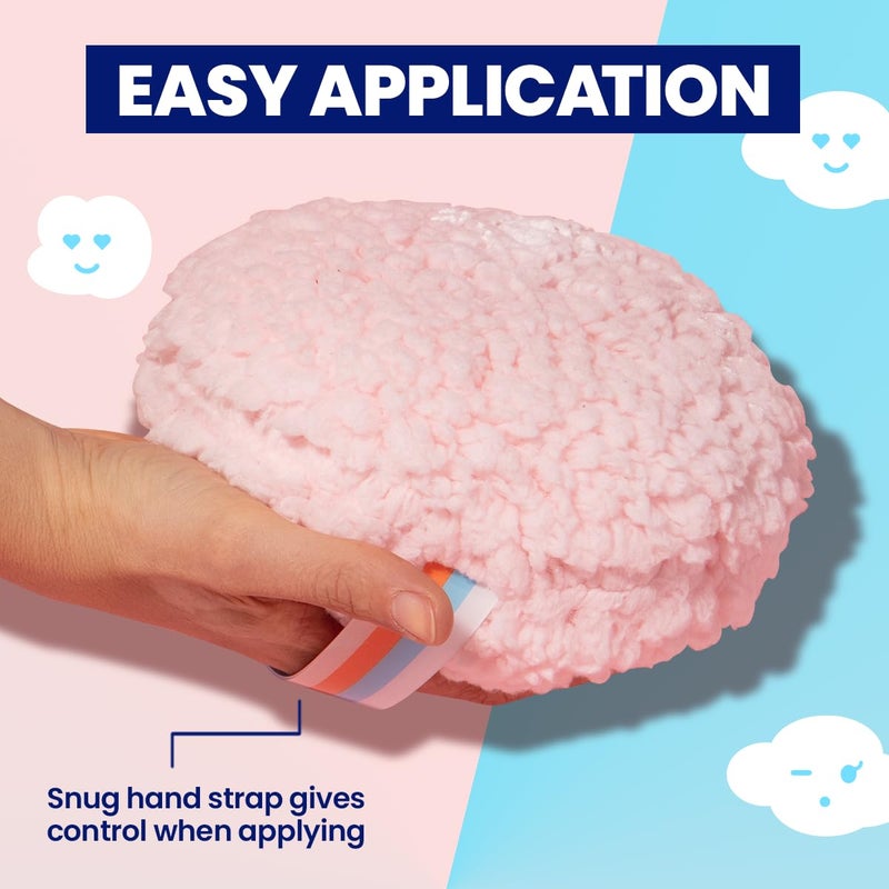 Megababe Body Powder Applicator - Dust Puff | Oversize (6â€ x 3â€) Powder Puff | Powder Sold Separately - Image 4