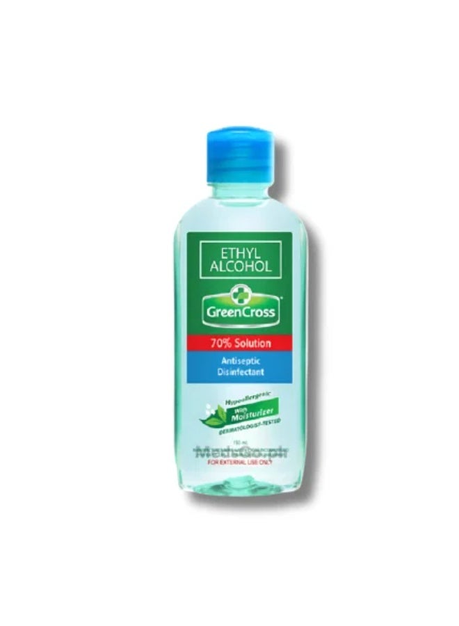 GREEN CROSS WITH MOISTURIZER Ethyl Alcohol 70% Solution 150mL