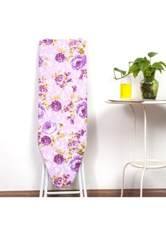 Household Home Ironing Board with Solid Iron Rest and 4-Step Height Adjustment for Home 107*30*78cm