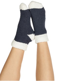 Prickly Pear Prickly Pear Navy Cozy Slipper Sock, Womens, One Size Fits Most  - Image 3