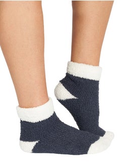 Prickly Pear Prickly Pear Navy Cozy Slipper Sock, Womens, One Size Fits Most  - Image 1