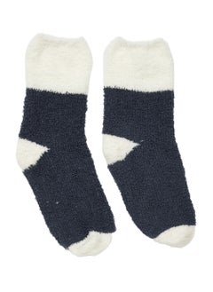 Prickly Pear Prickly Pear Navy Cozy Slipper Sock, Womens, One Size Fits Most  - Image 4