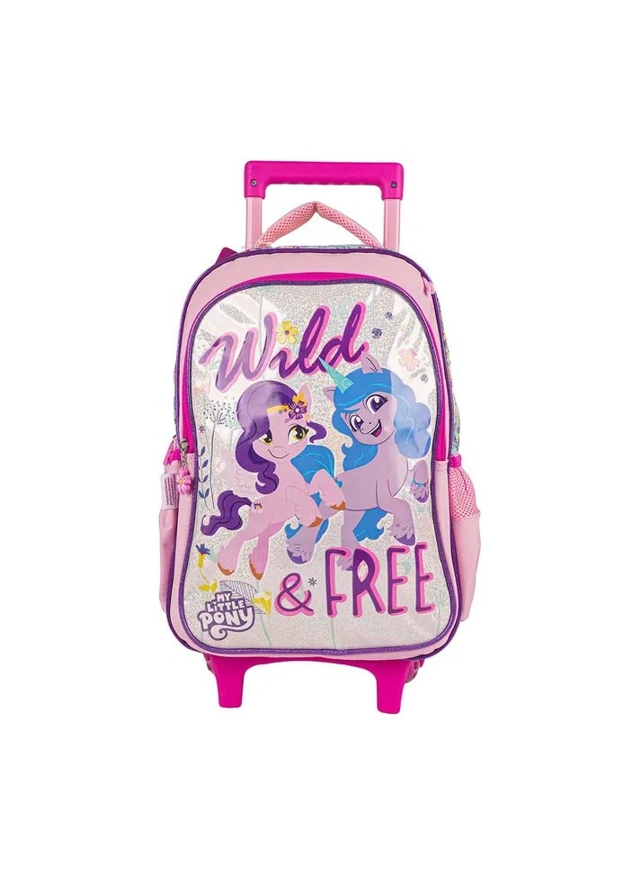 Rainbow Max - My Little Pony Trolley Bag 16-inch - Pink - Image 1