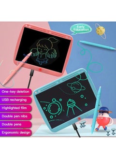 Generic Rechargeable LCD Writing Tablet 15 Inch Handwriting Drawing Tablet with Stylus Lock Button for Toddler Kids Educational Learning Toy Gifts for Boy and Girls  - Image 5