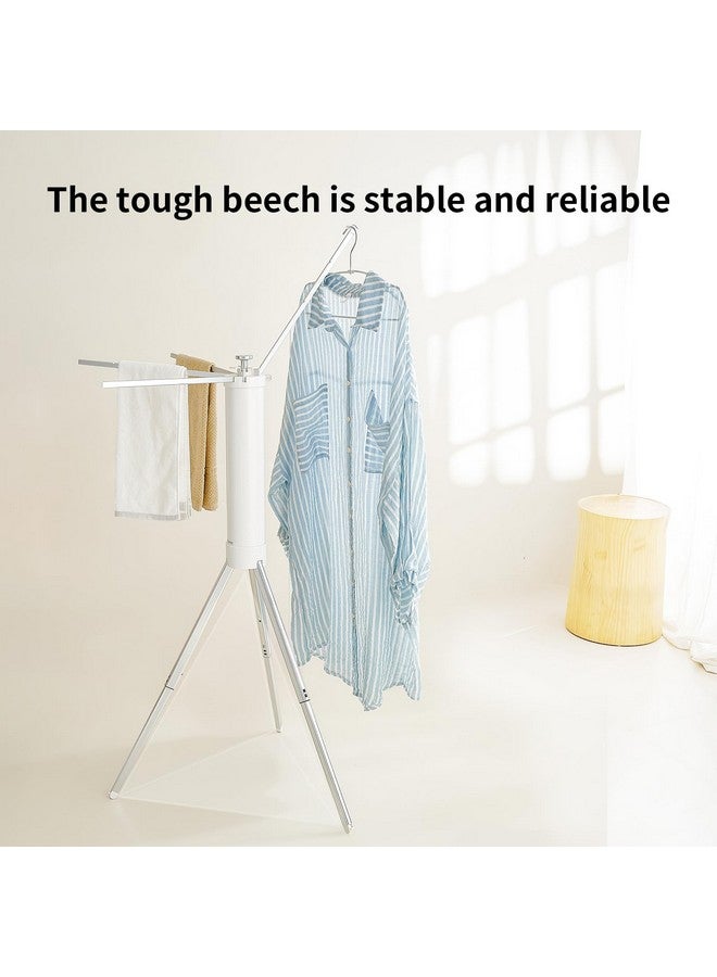 JOOM Clothes Drying Rack Portable Foldable - Drying Rack Clothing Space Saving,Collapsible Drying Rack for Laundry,Travel,Indoor,Outdoor. Folding Clothing Rack Home and Travel (Small Silver) - Image 3