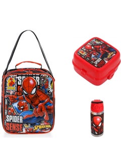 SPIDERMAN Lunch Box Set 3 Pieces  - Image 1