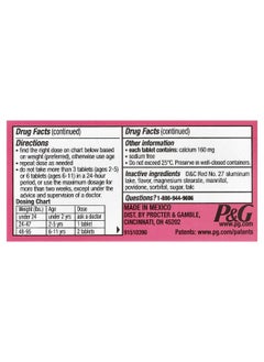 Pepto Bismol Pepto Bismol, Kids, Pepto Chewables, Bubble Gum,  24 Chewable Tablets  - Image 3