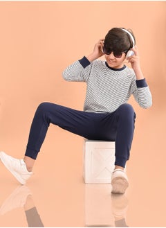 LILPICKS Printed Sweatshirt with Jogger Set  - Image 1