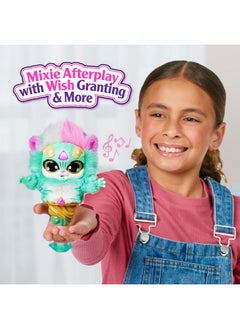 Magic Mixies Magic Genie Lamp With Interactive 8" Plush Toy And 60+ Sounds And Reactions. Reveal A Genie Mixie From The Real Misting Lamp. Gifts For Kids, Ages 5+ - Amazon Exclusive  - Image 2