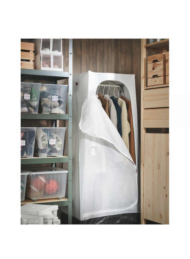 أيكيا دولاب ملابس, أبيض, ‎74x51x149 سم‏ - Image 2