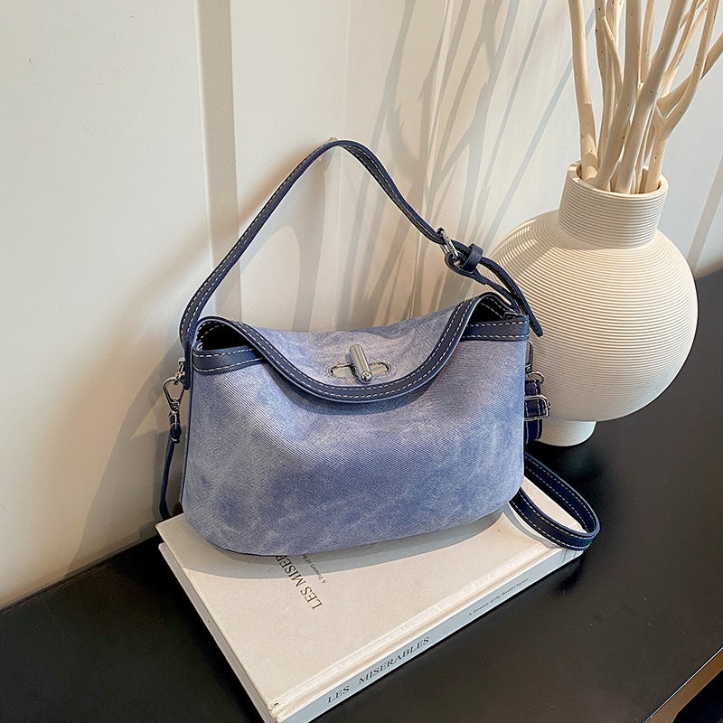 Women's Polka Dot Bucket Bag, 2026 Summer, Minimalist Design, Crossbody Shoulder Bag - Image 4