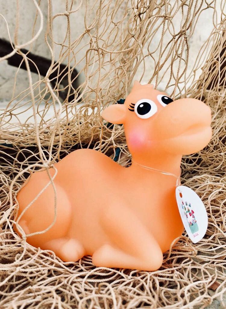 سلة إضاءة ليلية على شكل جمل بألوان متعددة للأطفال 12 في 9 سم - Image 4