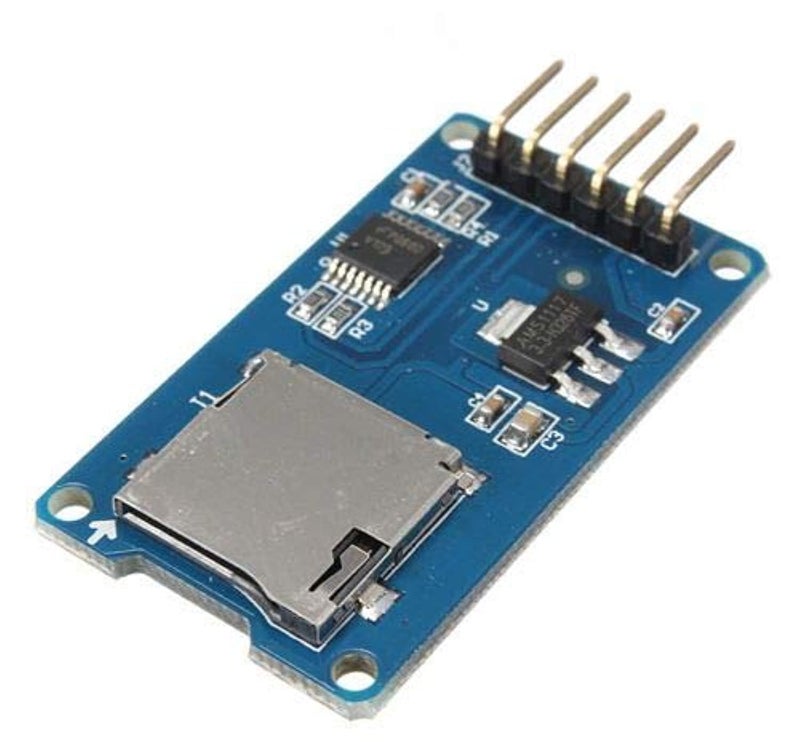 Micro SD Storage Board TF Card Reader Memory Shield Module SPI Port Arduino