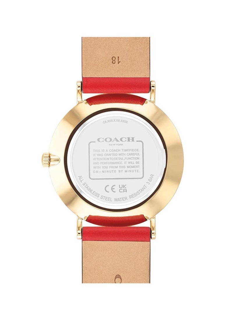 COACH Watches Perry Women's Analog Leather Wrist Watch - 14503977  - Image 3
