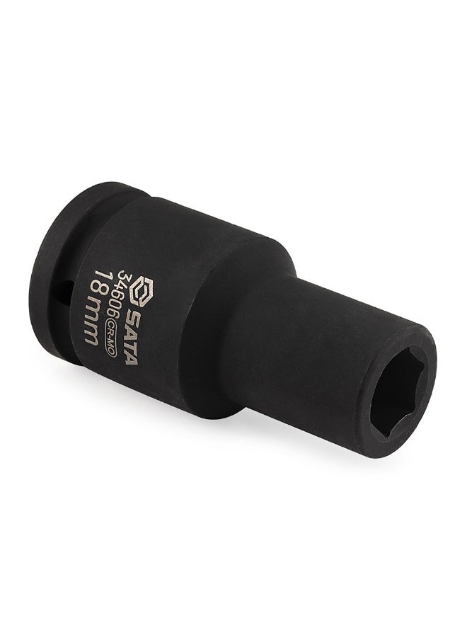 Sata SATA ST34612SC 3/4" Drive 6 Point Deep Impact Socket 24mm  - Image 2