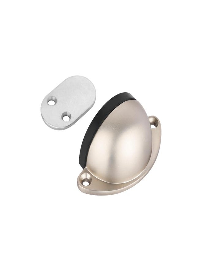 LAPO Zinc Magnetic Door Stopper for Modern Homes & Workspaces - Half-Moon Solid Metal Door Magnet | Secure Door Holding | Hassle-Free Setup | 3-Year Warranty | Pack of 1 (Matt Finish) - Image 3