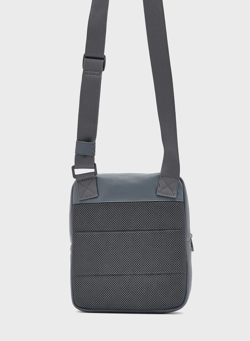 Calvin Klein Jeans Crossovers Monogram Soft Reporter Bag