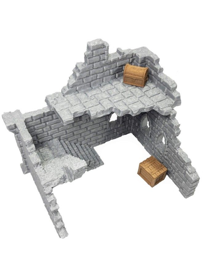 Extruded Gaming Building Ruins Set 3A - Image 2