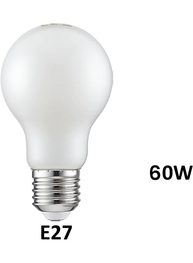melfi Melfi Frosted Led 60W Incandescent Light Bulb 220/240V E27 Base For Decoration, Incubator, Industrial Use (60W) - Image 3