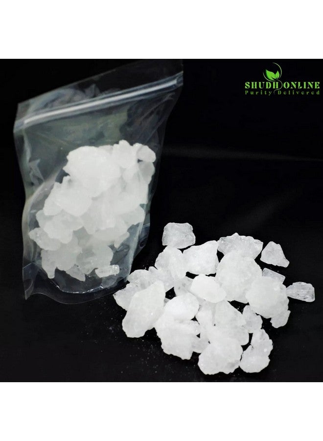 Shudh Online Fitkiri, Solid Alum Stone (250 Grams)-Fitkari Water Purification, Vastu, Shaving - Image 2