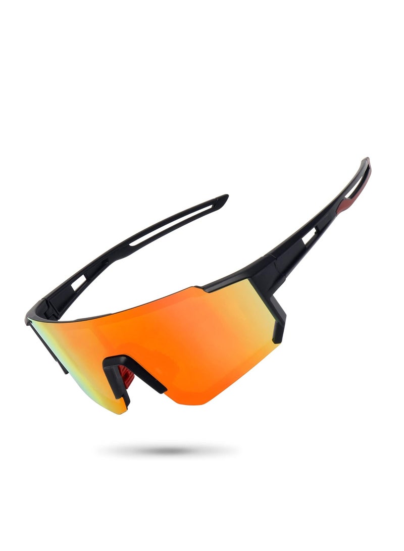GUDOO Polarized Sports Sunglasses for Men Women,Driving Fishing Cycling Mountain Bike Sunglasses UV400 Protection - Image 1