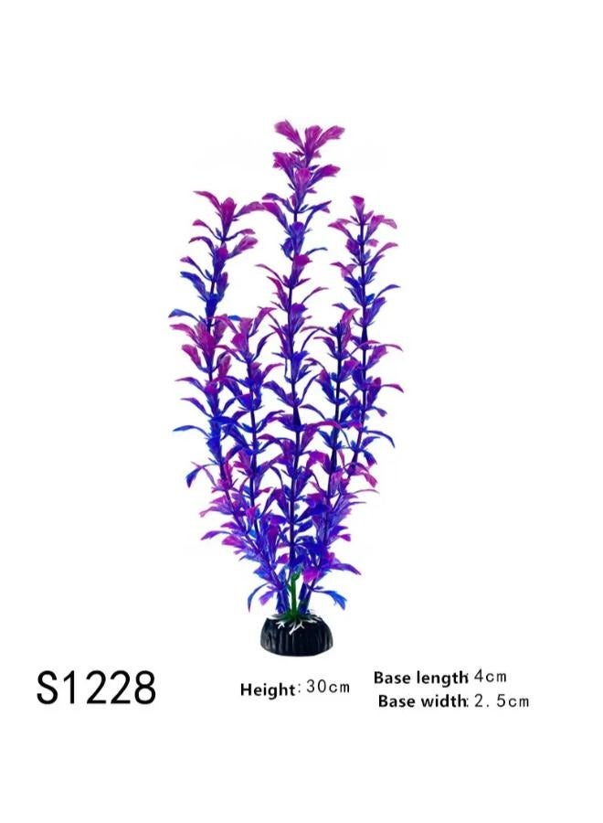 Aquarium Artificial Grass Decoration 10Pcs - Image 4