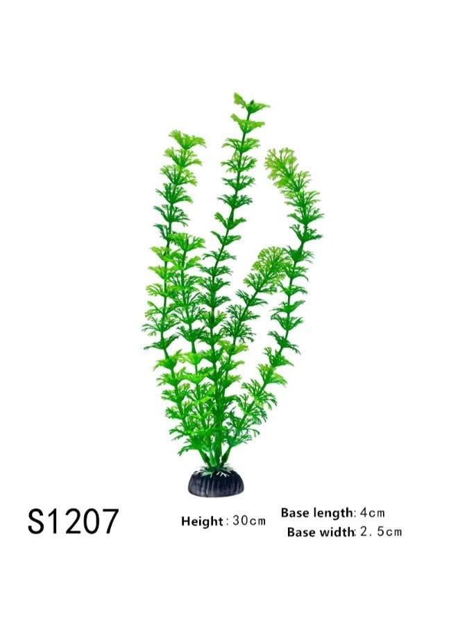 Aquarium Artificial Grass Decoration 10Pcs - Image 3