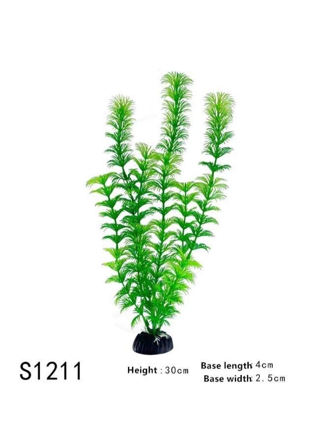 Aquarium Artificial Grass Decoration 10Pcs - Image 5