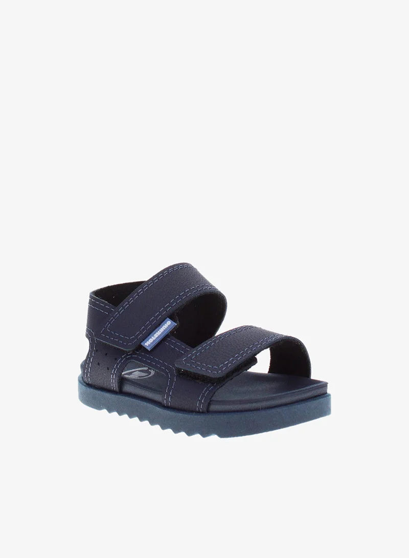 MOLEKINHO Molekinho Infant Boys Sandals With Back Strap Navy | Made In Brazil