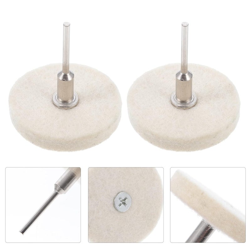 4pcs Wool Polishing Wheels Grinding for Wood Wool Buffing Tools for Rotary Tools for Cleaning and Polishing - Image 2