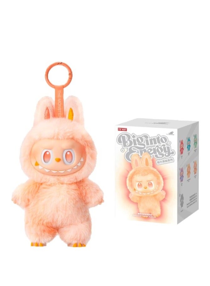 POP MART labubu doll (Blind Box) Labubu soft stuffed doll, comes in multiple styles, as a stylish and beautiful accessory, has many uses for children and adult girls, equipped with a hanging ring, perfect as a keychain or bag decoration  - Image 1