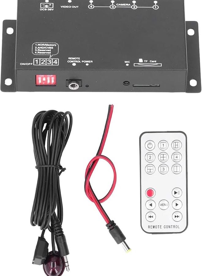4 Channel 1080P Mini MDVR For School Bus Tank Truck Industrial Grade Safety - Image 1