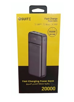 iOsuite Powerful Wireless Portable Power Bank 20000 mAh with 1 USB C Port and 2 USB A Ports Portable Charger 22.5W Quick Charging Compatible with all Devices  - Image 5