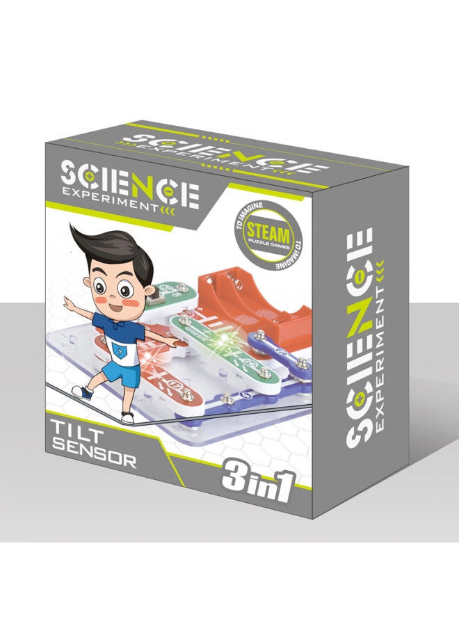 English Children's Science And Technology Small Production Set Student Creative Diy Science Experiment Toy Material-Color:630 Electric Water Wheel  - Image 4