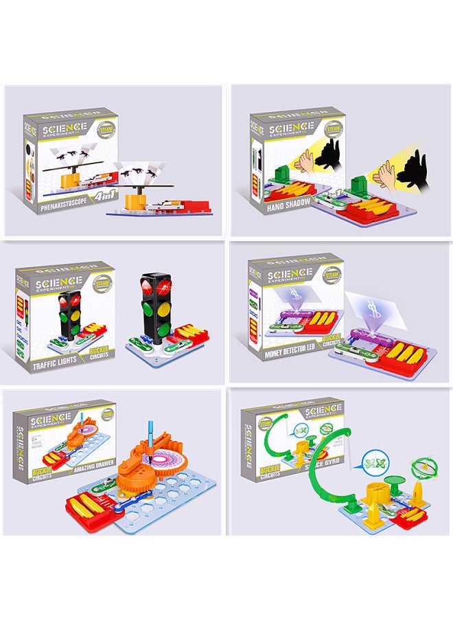 English Children's Science And Technology Small Production Set Student Creative Diy Science Experiment Toy Material-Color:630 Electric Water Wheel  - Image 2
