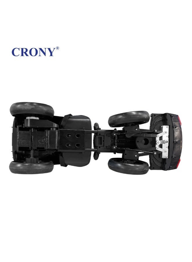 Crony T3 Kids Electric Go-Kart Ride-On Toy with Remote Control, Spider-Man Theme,CRONY T3 Kids Electric Go Kart with Remote Control - Spider-Man Style Ride-On Toy Car for Toddlers, 4-Wheel Battery Powered Drift Kart with LED Headlights, Adjustable Seat Belt & Parental Safety Remote, Fun Outdoor Electric Vehicle for Boys & Girls Aged 2-6 Years Old, Red & Blue Superhero Racing Car for Active Play,Black Spider - Image 4