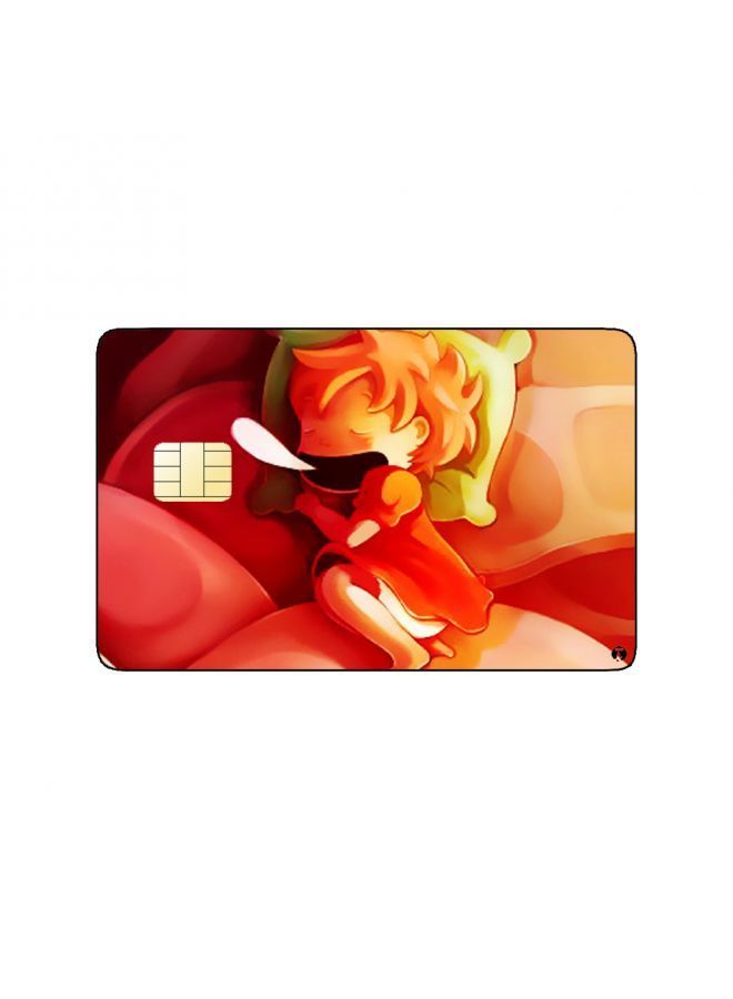 RKN PRINTED BANK CARD STICKER Ponyo Anime - Image 1