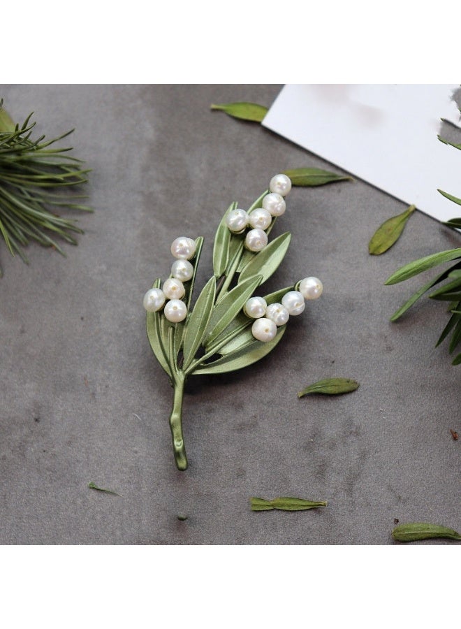 Mark Fairwhale Handmade Vintage Forest Plant Brooch